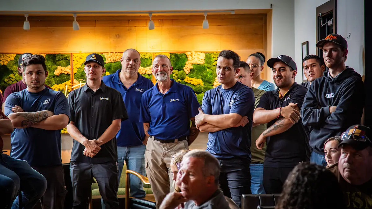 The Avant team at a company outing